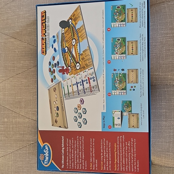 ThinkFun Code Master Programing Logic Game. Unused - Picture 2 of 6